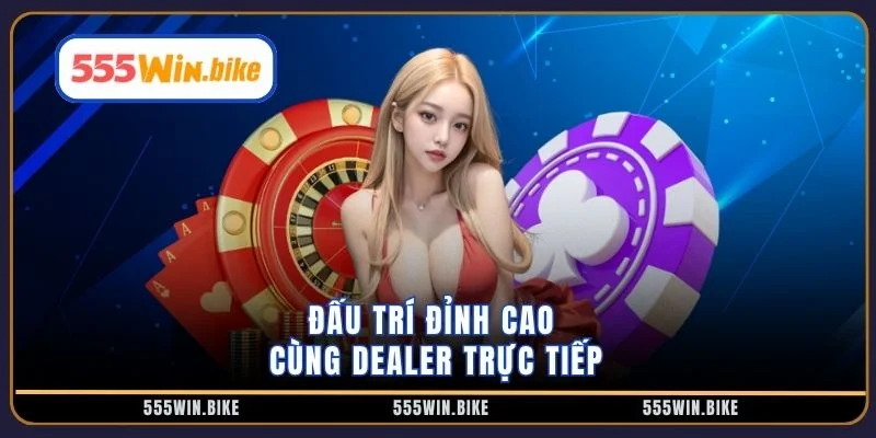 Đấu trí đỉnh cao cùng dealer trực tiếp